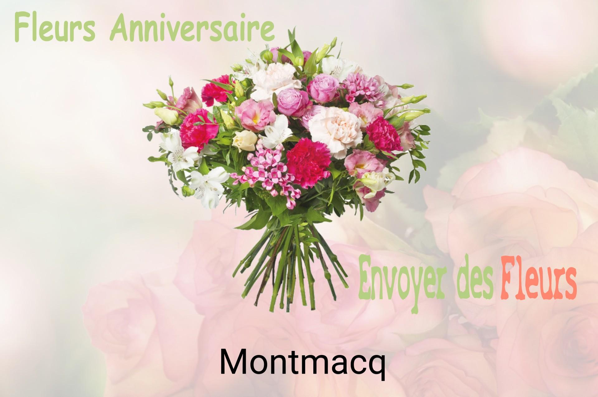 Bouquet de fleurs d’anniversaire livré à Montmacq